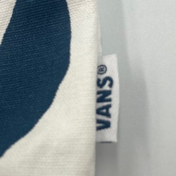 Vans Customize Drawstring Blue And White Striped Shoe Bag - Picture 4 of 6